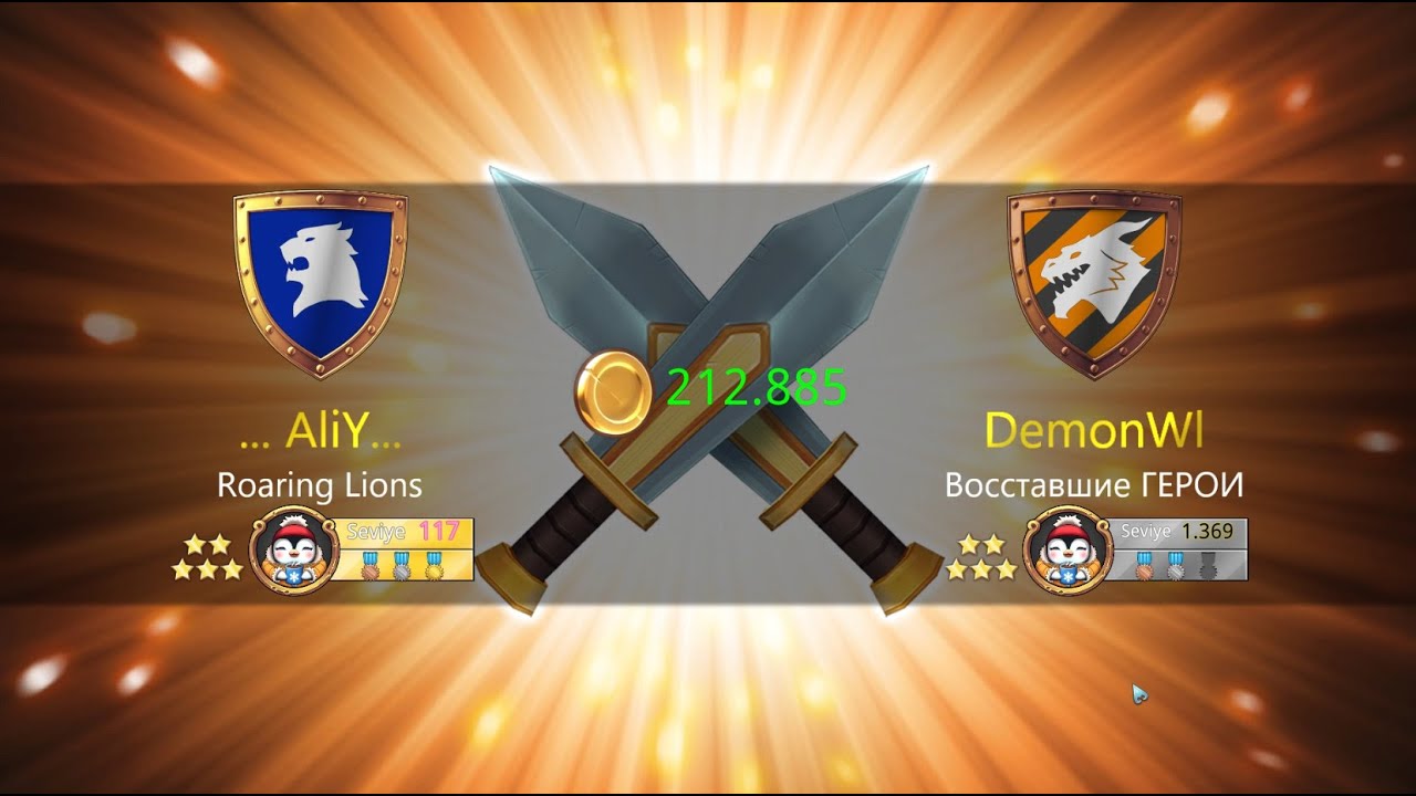 Royal Revolt 2 AliY VS DemonWI