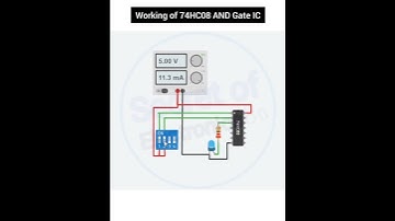 How To Use 74HC08 AND Gate IC In Electronics Circuit