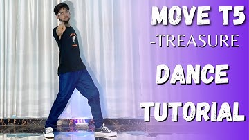 ( MOVE T5 ) TREASURY Mirrored Dance Tutorial | Easy Step By Step #treasure