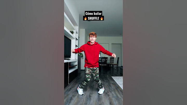 Cómo bailar Shuffle 👟 musica electrónica  #shorts
