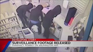 Surveillance footage released in Rite Aid robbery