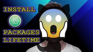 How to install Github Atom packages for lifetime