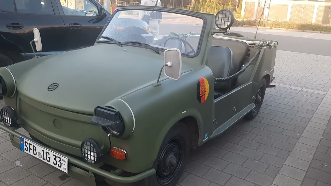 TRABANT MILITARY командирский армии DDR.