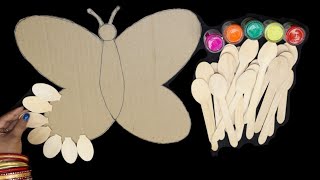 Beautiful Wall Decor Idea Using Wooden Spoons | Easy Home Decor Ideas | Best out of waste crafts