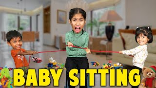 Surviving World&#39;s Worst BABYSITTING Challenge