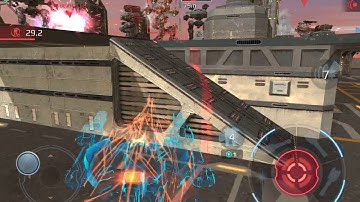 War Robots test server video (new robot “leech”)