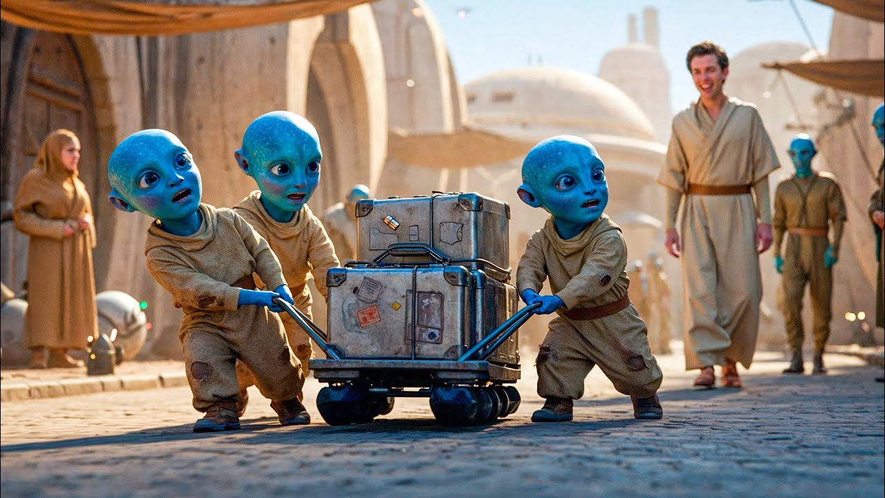 3 Alien Boys Carried Bags for a Rich Human—The Next Day, Their Mother Was Shocked When… | HFY