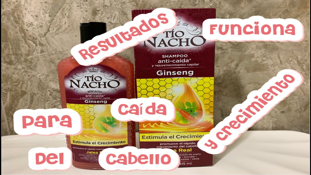 RESULTADOS SHAMPOO ANTI-CAIDA Y CRECIMIENTO RAPIDO TIO NACHO CON