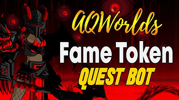 AQW - FAME TOKEN Quest Bot | Grimoire 3.8+ PRO