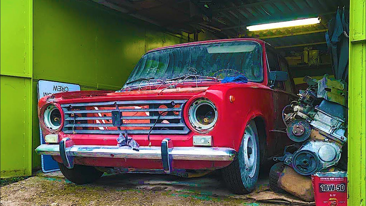 НАШЕЛ ДВИГАТЕЛЬ ОТ НИВЫ 1.7 ЗА КОПЕЙКИ. Установка и обслуживание.  ВАЗ 2101 ep.7