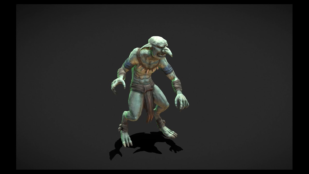 Fantasy creature Combat Goblin01