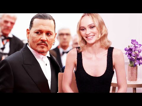 Lily-Rose Depp Reacts To Johnny's 7-Minute Standing Ovation At Cannes