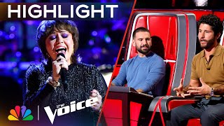 Olivia Rubini Pulls on the Heartstrings with Her Cover of &quot;I&#39;ll Stand By You&quot; | The Voice Playoffs
