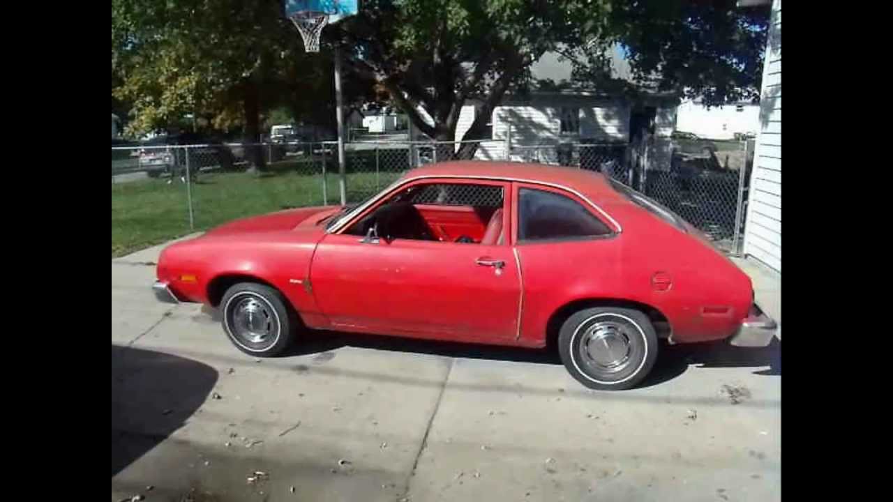 1978 Ford Pinto Pony 4 Cylinder 4 Speed 29 600 Original Miles Youtube