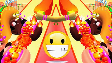 Teeth Runner 😁😁😁😁 Gameplaywalkthrough Android iOS (Levels53-54)