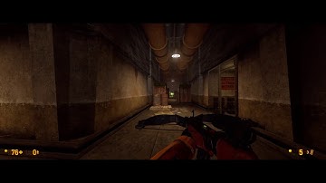 Black Mesa 1.0 - Chapter 9 Apprehension: Frozen Nitrogen Labs: Crossbow Headcrabs Gameplay 4K60 2020