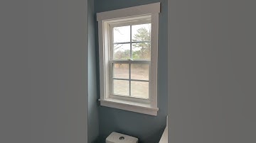 Adding window jam and casing trim for the 1st time