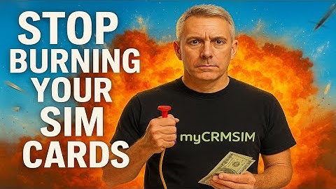 myCRMSIM Step-by-Step Guide: Protect Your SIMs, Warm Up & Launch DBR Campaigns in High Level