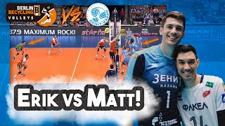 Reacting with Matt Anderson! (Zenit Kazan vs  Berlin Recycling Volleys)
