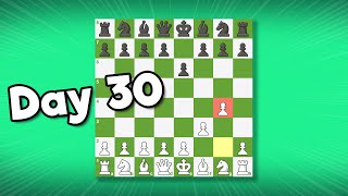 I'm bad at chess. (Day 30)