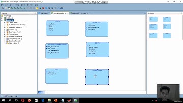 membuat diagram ERD sederhana menggunakan SQL Developer Data Modeler