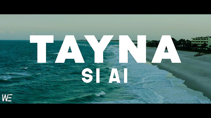 Tayna - Si Ai (Official Lyrics) #wyden #tayna