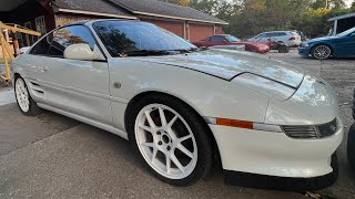 Toyota MR2 SW20 - Fliptech Garage Walk Of Shame #cargrave #RustingInPieces