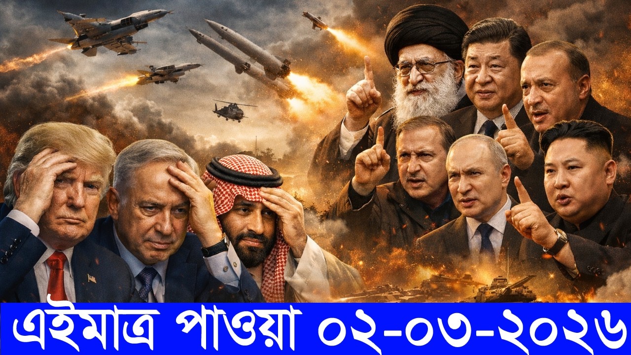 আন্তর্জাতিক বাংলা খবর BBC World News 02 March 2026|| World News Bangla || International News Today