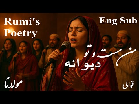 آهنگ بسیار زیبا از مولانا شعر عاشقانه و عارفانه عشق
