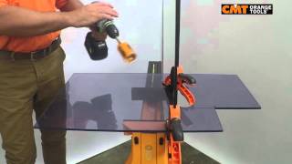 CMT Hole Saw 550 on Plexiglas®  - HQ