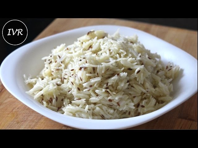 Jeera Rice Recipe | Easy Jeera Rice in Pressure Cooker | Rice Recipe । Flavoured Cumin Rice | Indian Vegetarian Recipes