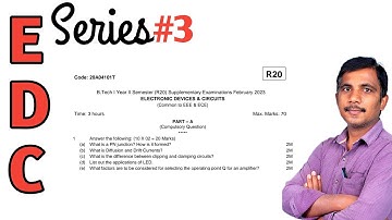 #3 EDC Exam Point of view preparation