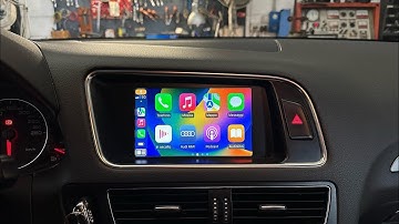 Wireless Apple CarPlay for Audi A4 A5 Q5 S4 S5 No MMI Car Play Android Auto Mirror Reverse Camera