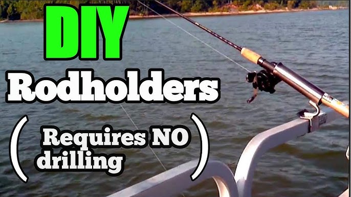 The Best Pontoon Boat Rod Holder No Drilling Required 