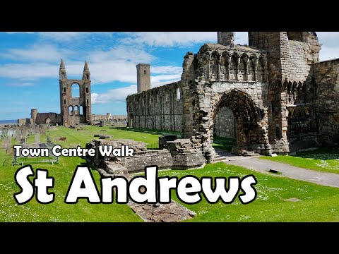 St Andrews Town Centre Walkã4Kã| Let's Walk 2021