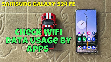 Check Wifi Data Usage by Apps Samsung Galaxy S24 Fe