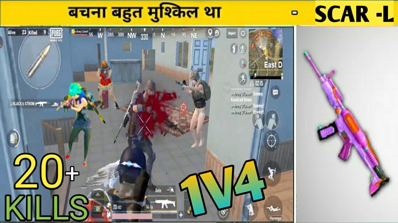 😤20 KILLS SOLO VS SQUAD FULL RUSH GAMEPLAY | PUBG MOBILE LITE - MR ...