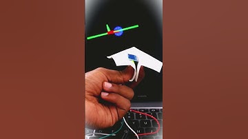 MPU6050 Flight Control With  Arduino Code And Processing IDE  #arduinoproject