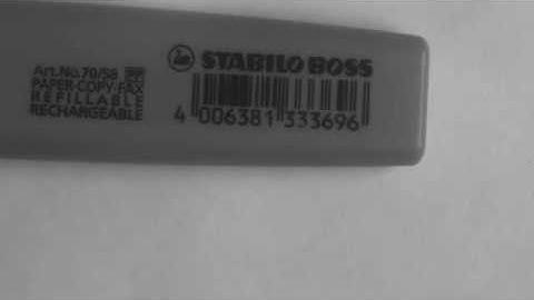 Robust bar code reading despite overexposure and print growth   MVTec HALCON 12 0 2
