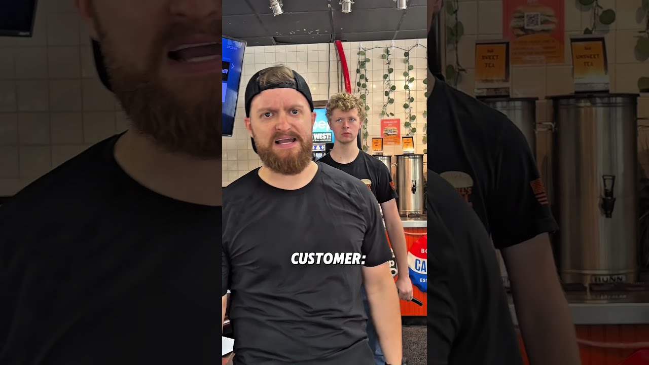 POV A Regular Customer Gets Asked Their Name Gladiator Comedy Restaurant