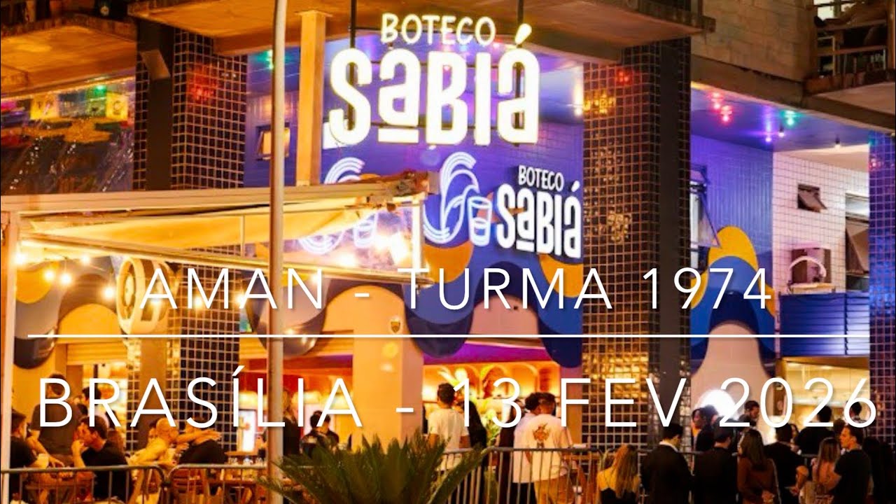 EB - AMAN TURMA 1974 - Confraternização em Brasília (13 FEV 2026)