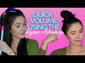 Quick Volume Using the Dyson Airwrap! | Rebecca Nobrega