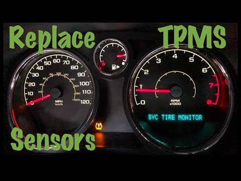 2008 09 10 GM DIC SVC 타이어 모니터 Dead TPMS 센서 교체 (Chevrolet Cobalt & Pontiac G5)