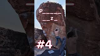 Can You Name These Red Rocks Boulders? #bouldering #climbing #redrocks #trivia