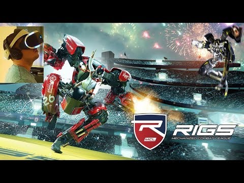 RIGS: Mechanized Combat League. VR игра. Прохождение на русском. Виртуальная реальность.