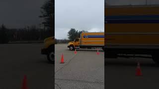 Straight truck backing training