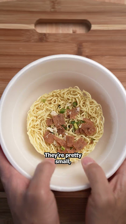 Instant Ramen from a Restaurant