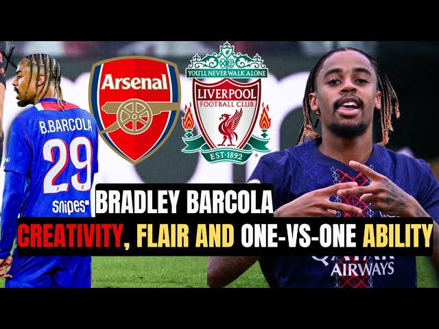 Bradley Barcola ⚪️🔴 2026 Highlights HD (ARSENAL VS LIVERPOOL)