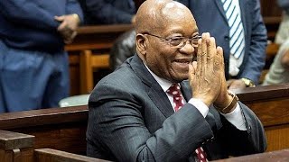 South Africa's ruling party nominates Zuma for legislative poll