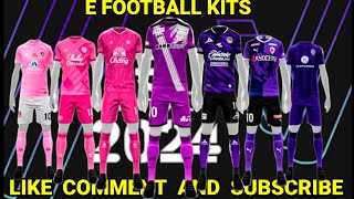 Best Pink X Purple Kits eFootball 2024 jersey efootball 2024